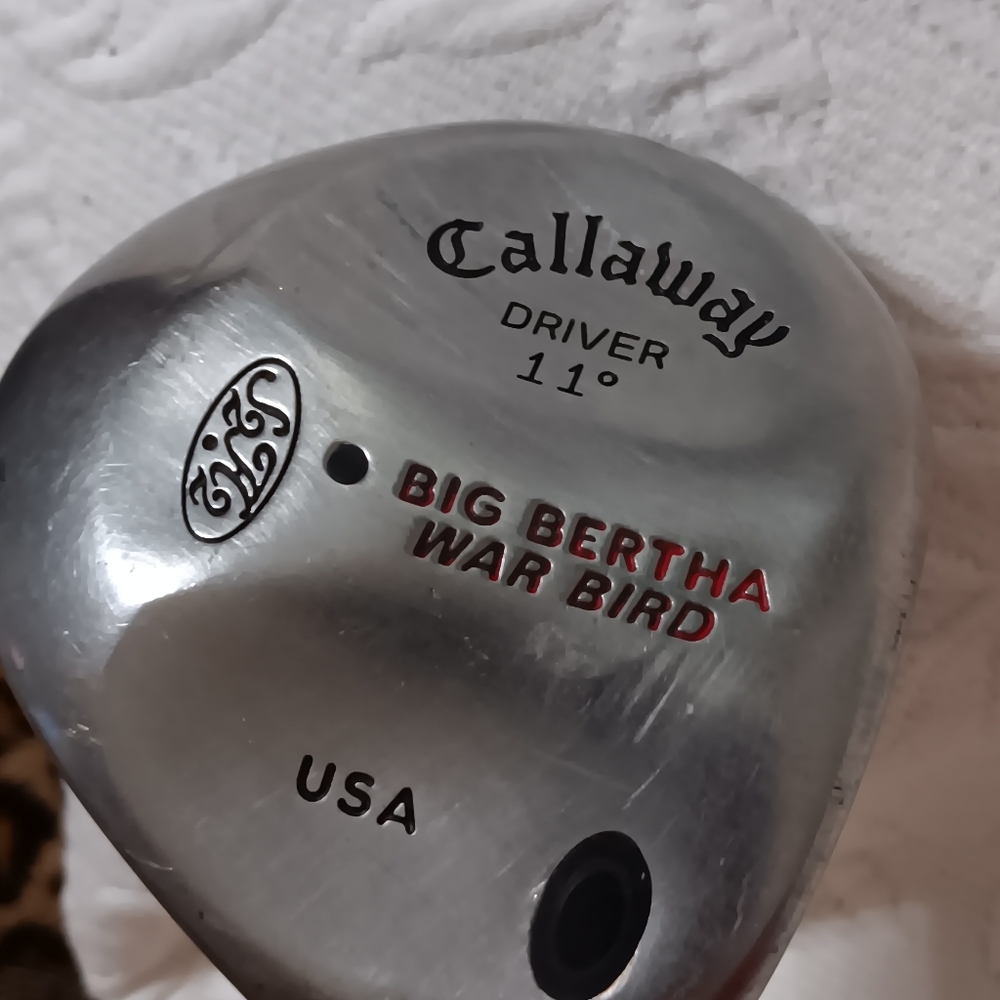 CALLAWAY BIG BERTHA WAR BIRD S2H2 11° DRIVER AFS CARBON GRAPHITE MID KICK SHAFT